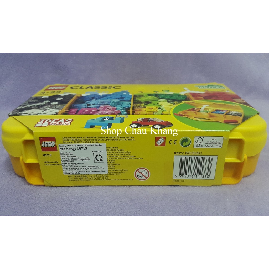 Vali LEGO Classic Sáng Tạo - LEGO Classic 10713