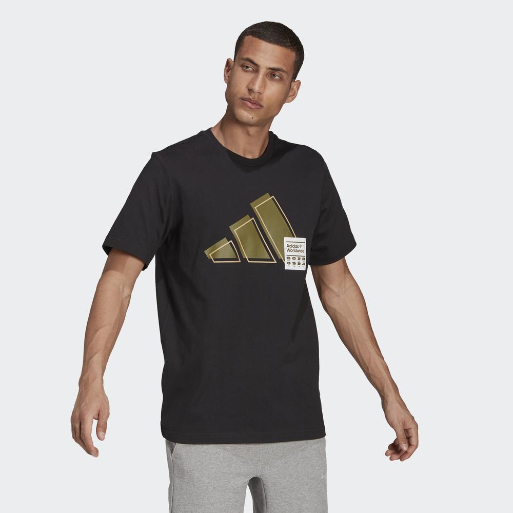 [Mã WABRADI07 - 150K - ĐH từ 1Tr]Áo Tee adidas Nam Short Sleeve Graphic Tee Màu đen GU3643 | BigBuy360 - bigbuy360.vn