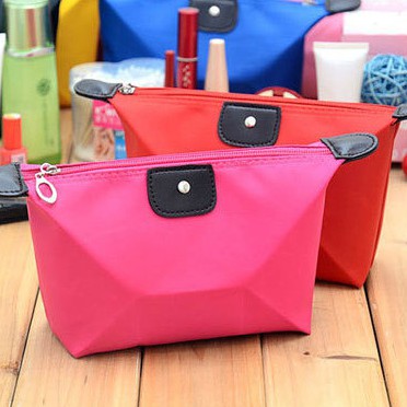 Túi Đựng Mỹ Phẩm Màu Kẹo Có Thể Gấp Gọn Tiện Lợi