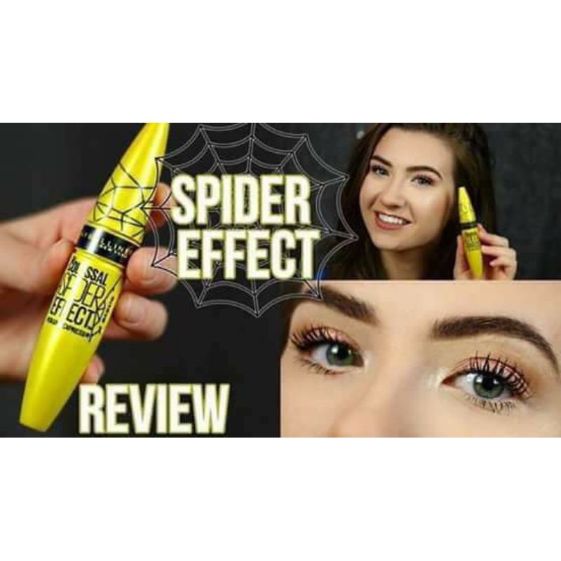 Mascara Maybelline The Colossal Spider Effect Chuốt dày và dài mi