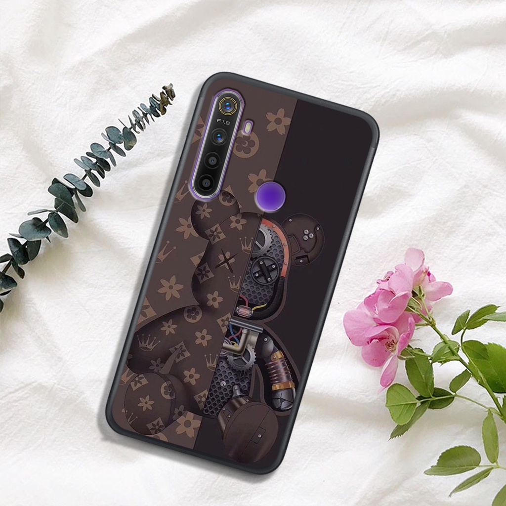 [HOT]ỐP OPPO REALME 3 - REALME 3 PRO - REALME 5 - REALME 5 PRO  , In Hình Gấu Robot họa tiết L-V màu sắc cực đẹp.