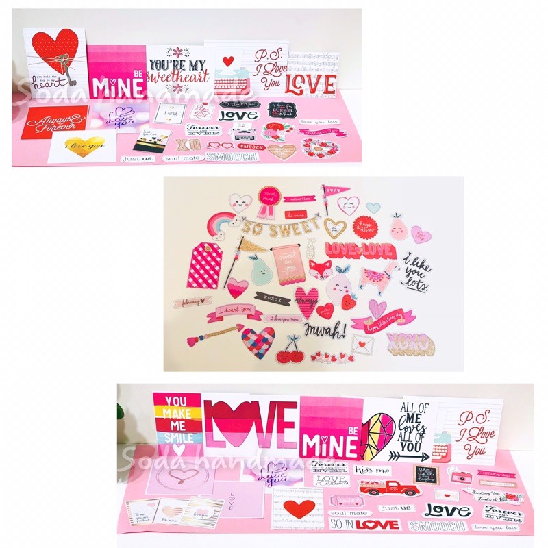 Die cut chủ đề tình yêu ❤️ So sweet❤️