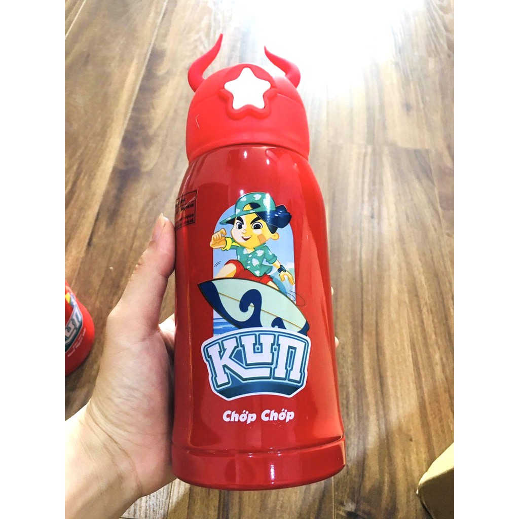 BÌNH NƯỚC KUN GIỮ NHIỆT 500ML -  BÌNH NƯỚC SỮA KUN HÀNG KHUYẾN MÃI TỪ KUN ( hàng chuẩn, đủ mẫu )l