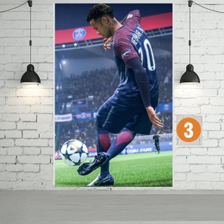 Decal dán tường neymar