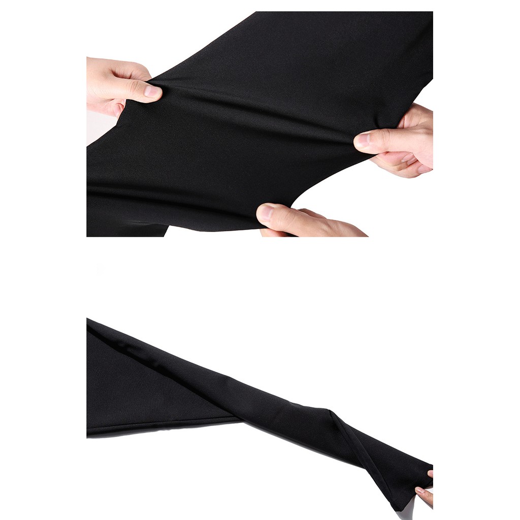 Quần âu nam  dáng ôm Hàn Quốc, vải không nhăn không xù màu đen | BigBuy360 - bigbuy360.vn