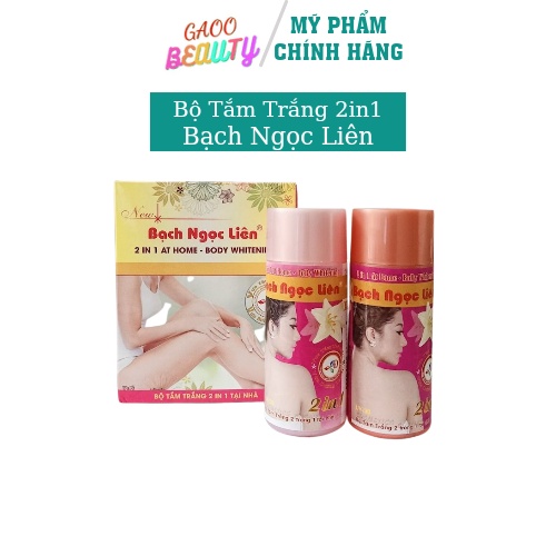 Bạch Ngọc Liên Bộ Đôi Tắm Trắng Và Dưỡng Trắng 2In1 Tại Nhà | BigBuy360 - bigbuy360.vn