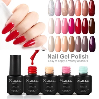 1 Lọ Gel Kính 7ML Làm Móng Tay Đèn LED UV Không Cồn (17-32)