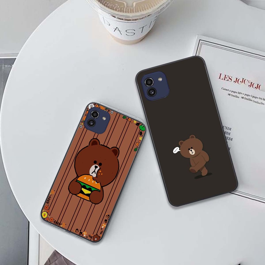 Ốp Samsung A03 SIÊU BỀN LOẠI ĐẸP . Vỏ lưng SS in hình doremon gấu thỏ dễ thương