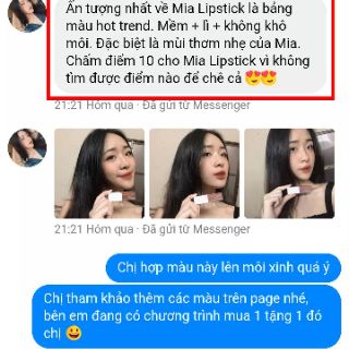 Son MIA Lipstick Hồng Đất 10