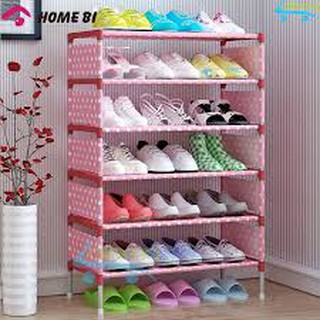 KỆ ĐỰNG GIÀY 6 TẦNG HOA VĂN