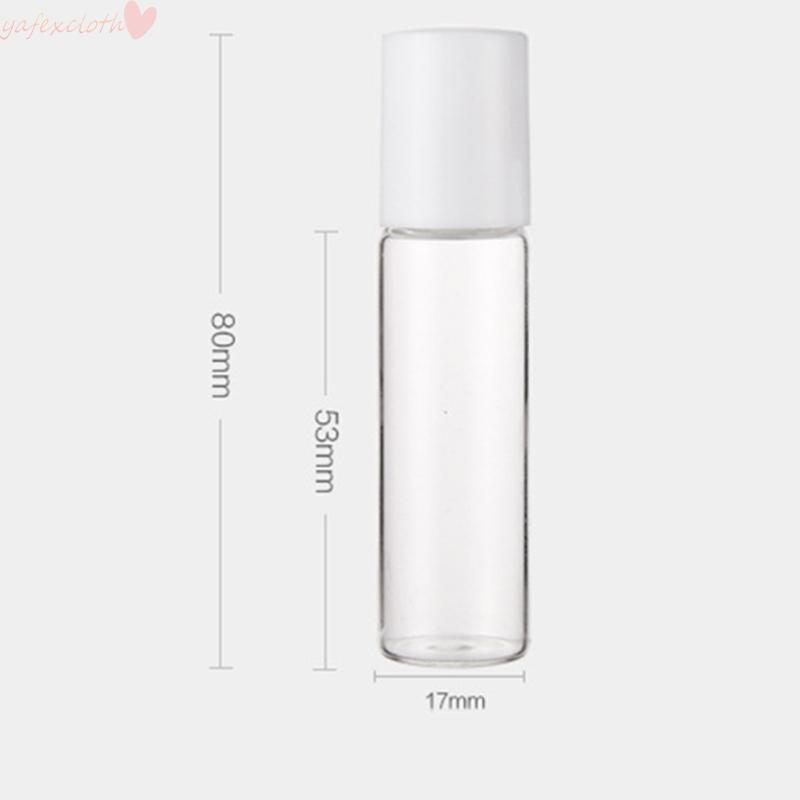 (Hàng Mới Về) Set 12 Lọ Thủy Tinh Rỗng Dạng Lăn 10ml Dùng Chiết Nước Hoa Đa Năng