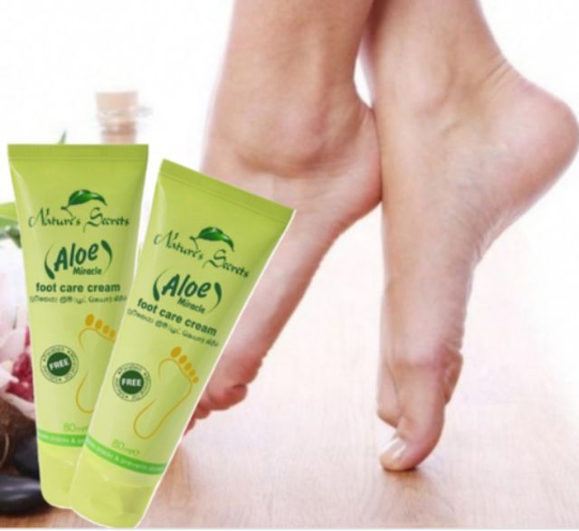 Kem dưỡng và trị nức gót chân Aloe Miracle Foot Care Cream | BigBuy360 - bigbuy360.vn
