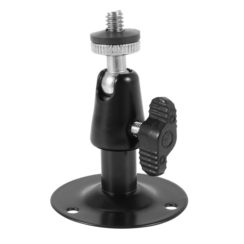 Giá Đỡ camera Treo Tường Bằng Kim Loại Màu Đen 7,62Cm 7,62Cm