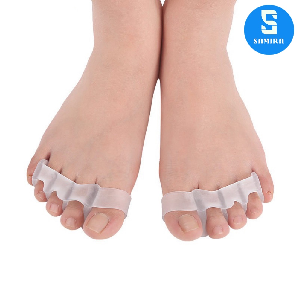 Dụng cụ tách ngón chân cái halgus định hình bàn chân thẳng chứng vẹo ngón dành cho tập luyện chăm sóc bàn chân SA30