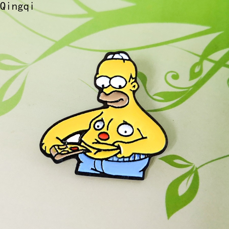 Ghim cài áo Miss Zoe 8090S hình nhân vật hoạt hình Simpson vui nhộn