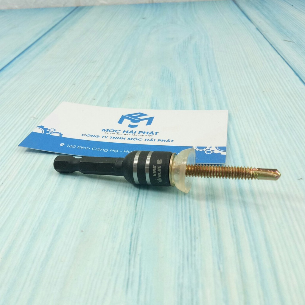 Đầu bắn tôn mũi siết ốc 8mm KingBlue