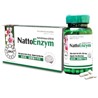 Viên uống phòng ngừa đột quỵ Natto enzym 670Fu (Nattoenzym)