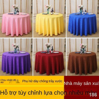 Khăn trải bàn Không thấm nước, chống thấm dầu, không giặt, chống bỏng Khách sạn và nhà hàng Hộ gia đình Bàn tròn Khăn tr