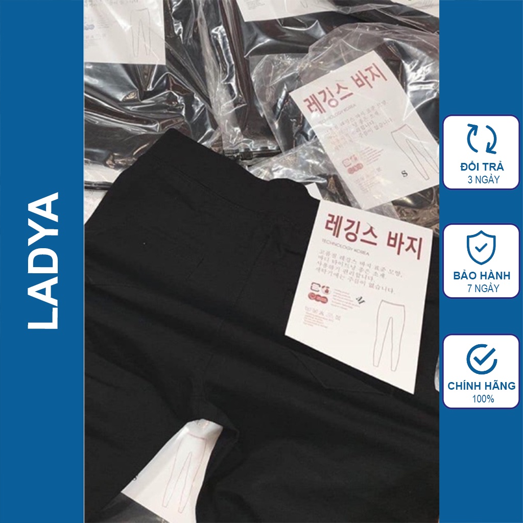 Quần legging nữ xuất hàn siêu co giãn LADYA STORE