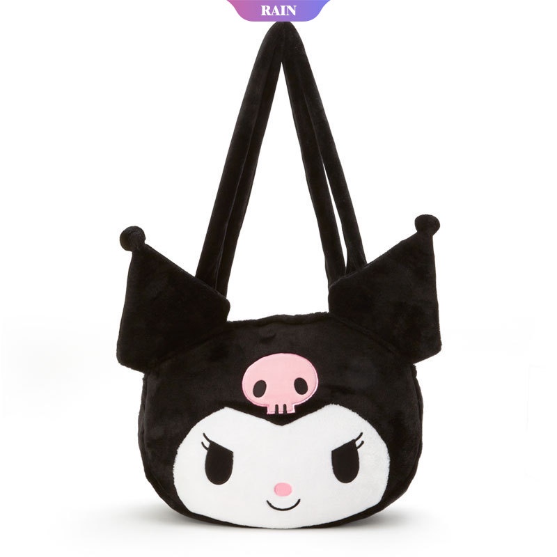 Túi Xách Đeo Vai Hình Sanrio Cinnamoroll Kuromi My Melody Nhồi Bông Hoạt Hình Cho Nữ [RAIN]