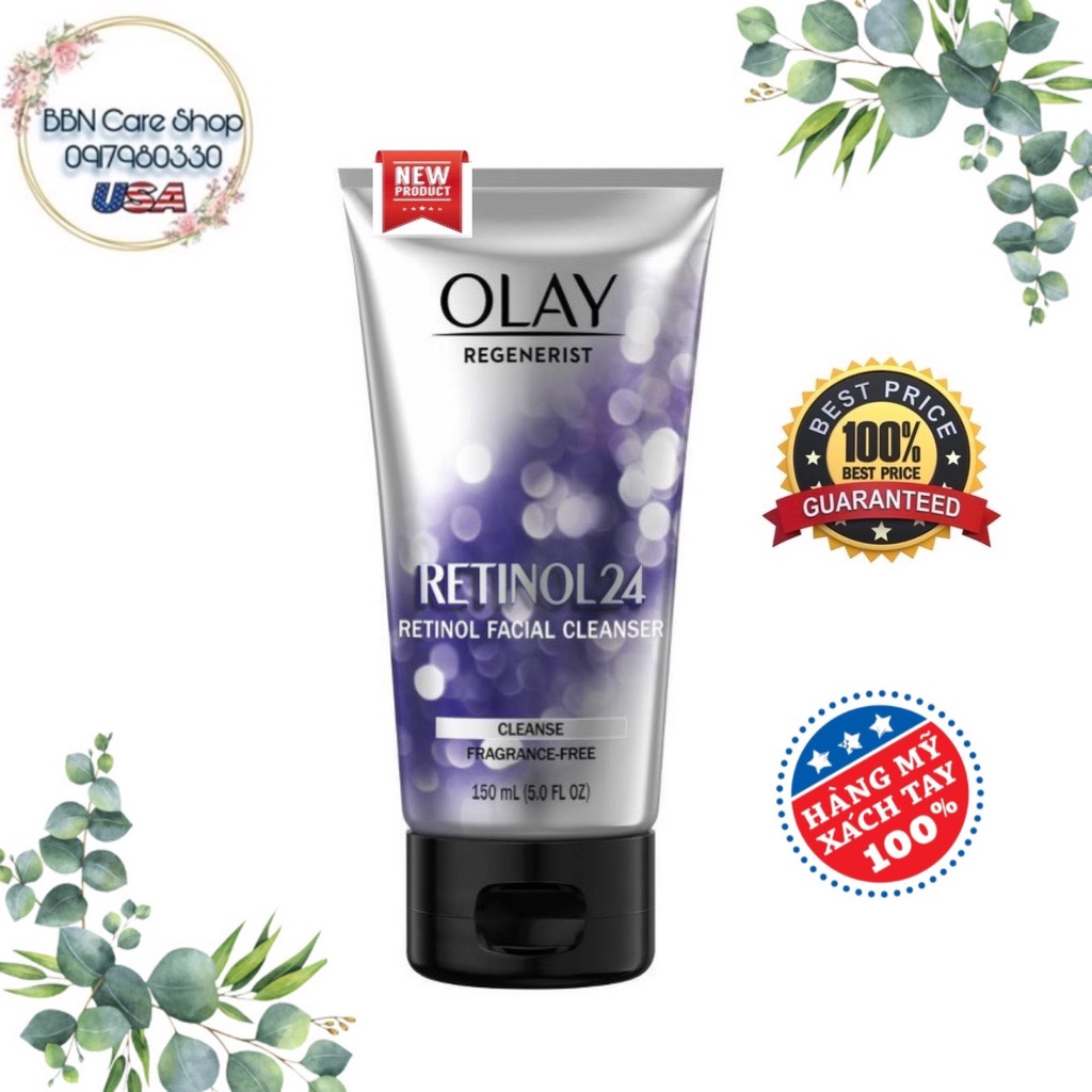 Kem dưỡng Olay Retinol 24 Max Night Hydrating Moisturizer Fragrance Free 48g - Kem chống lão hóa Olay