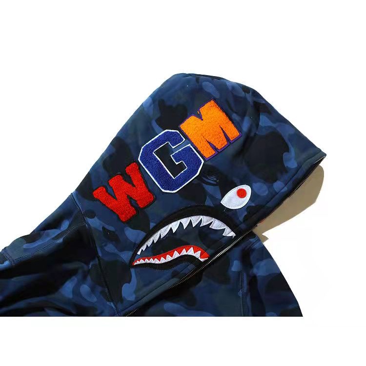 Áo khoác cá mập bape hoodie VN