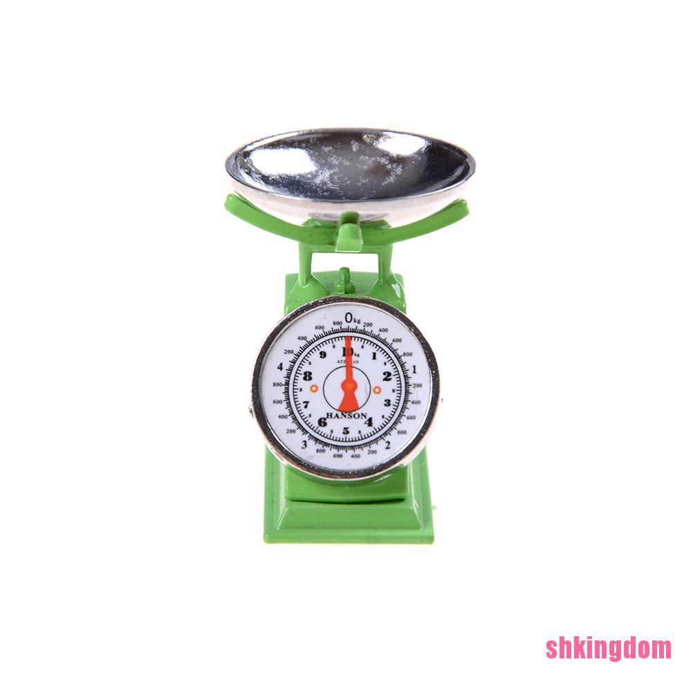 Mô hình cân đồ chơi mini tỉ lệ 1: 12 xinh xắn