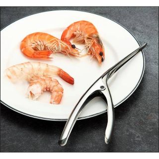 Dụng cụ bóc tôm, bề bề bằng inox