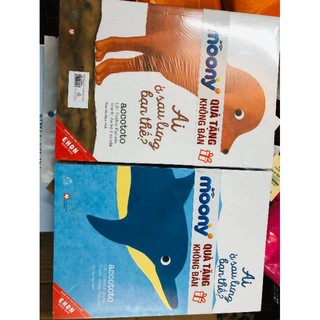 Quà tặng moony - ai ở sau lưng - ehon dành cho bé 0-3y