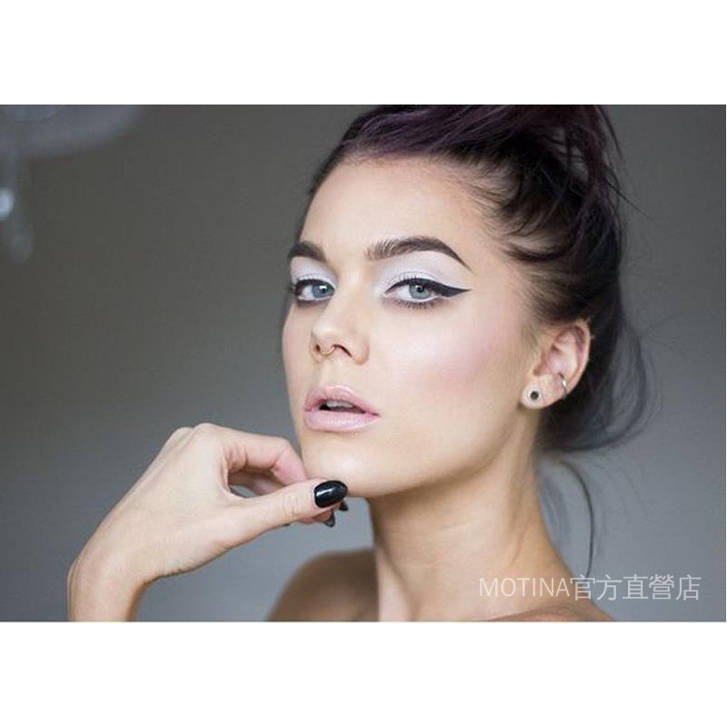 Bảng Phấn Mắt Màu Trắng Lì Đất Đơn Sắc Ánh Ngọc Trai Không Có Hộp Phấn Bắt Sáng Trang Điểm Sân Khấu