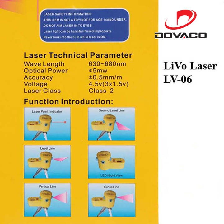 [MUA 2 TẶNG 1 NI VÔ] Ni vô cân bằng laser đa năng LV-06