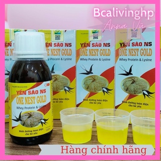 Yến sào ns one nest gold-hỗ trợ tăng cân,tăng sức đề kháng,tăng chiều cao 120ml