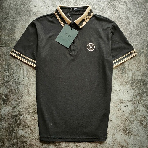 Áo thun POLO nam cổ bẻ VinG  Cổ dệt bo thêu logo lv sang trọng, chất liệu cotton lạnh co giãn,thoáng mát thấm hút mồ hôi | BigBuy360 - bigbuy360.vn