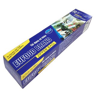 Túi đựng có khóa Zipper hiệu Eufood kích cỡ 31×26,5 cm (20 túi)