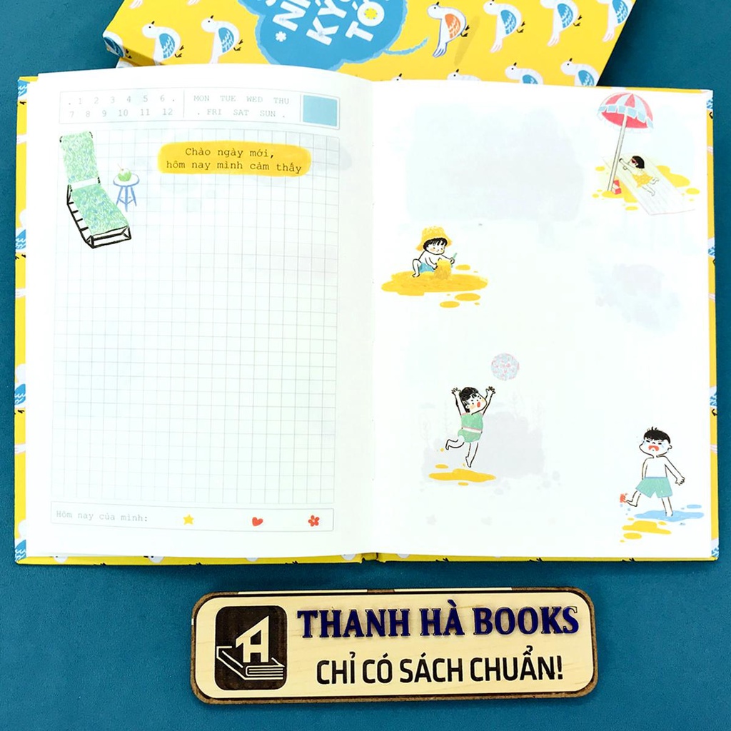 Sách - Sổ Nhật Ký của Tớ - Bìa cứng (Bìa trắng, Bìa vàng, Bìa xanh - Lẻ tùy chọn)
