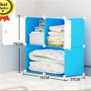 Tủ kệ nhựa lắp ghép đa năng Tâm House TN251