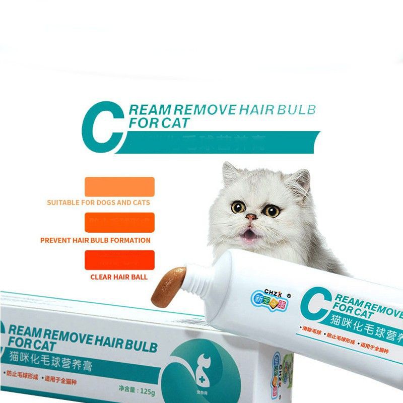 [HÀ NỘI] Gel dinh dưỡng cho chó mèo CHZK – Dưỡng lông thú cưng mềm mượt – Cải thiện tiêu hóa tuýp 125g CSP13