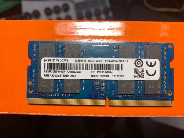 Ram Laptop DDR4 16GB Bus 2133/2400/2666 ( Samsung/Hynix/Miron Hàng zin theo máy 100% bảo hành 36 tháng)