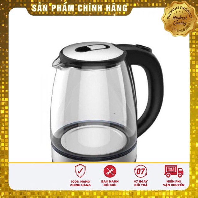 Ấm siêu tốc, ấm thuỷ tinh Rapido 1,8l chính hãng bảo hành 12 tháng