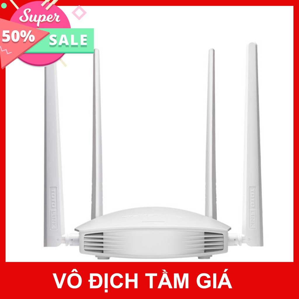 Cục phát wifi Totolink N600R Wireless N600Mbps - Màu trắng - Chính hãng - Bảo hành 2 năm