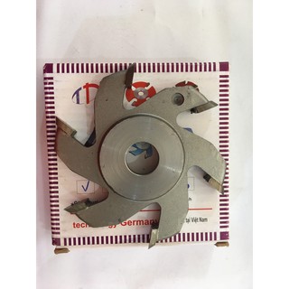 Lưỡi phay 6 cánh thưa gắn máy mài