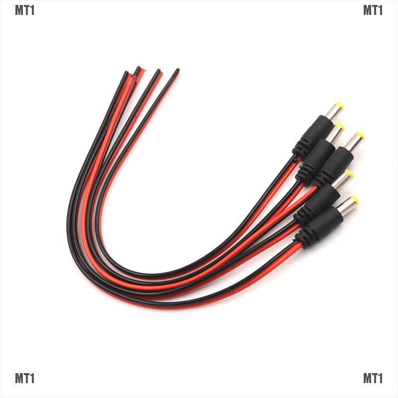 Set 5 Dây Cáp Nguồn Dc 5.5x2.1mm