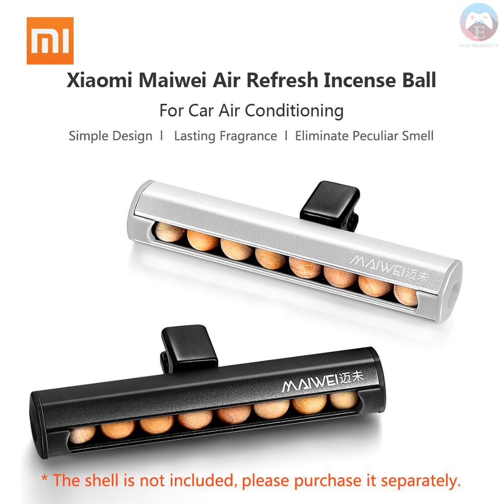 Ê Xiaomi Maiwei Car Air Refresh Incense Beads Air Vent Holder Air Conditioning Outlet Natural Sachets Aromatic Wardrobe Aromatherapy for Car Home Office