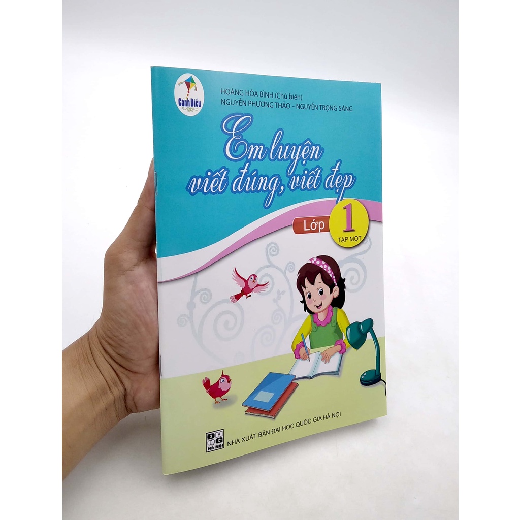 Sách Em Luyện Viết Đúng, Viết Đẹp Lớp 1 - Tập 1 (Bộ Sách Cánh Diều) - 2020