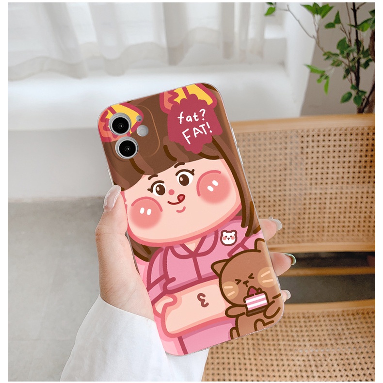 Ốp lưng iphone ốp Điện Thoại Tpu Trong Suốt In Họa Tiết Hoạt Hình Thời Trang Cho Iphone 6 6s 8 7plus 11 Pro 12 Pro Max Xs Max Xr 12 Pro Max