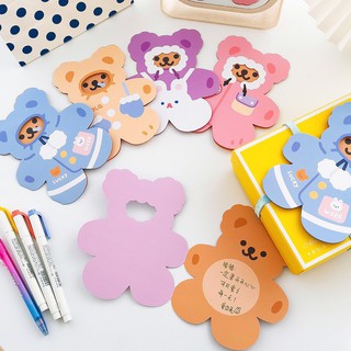 Thiệp Hình Gấu Xinh Xắn - THIEP1023