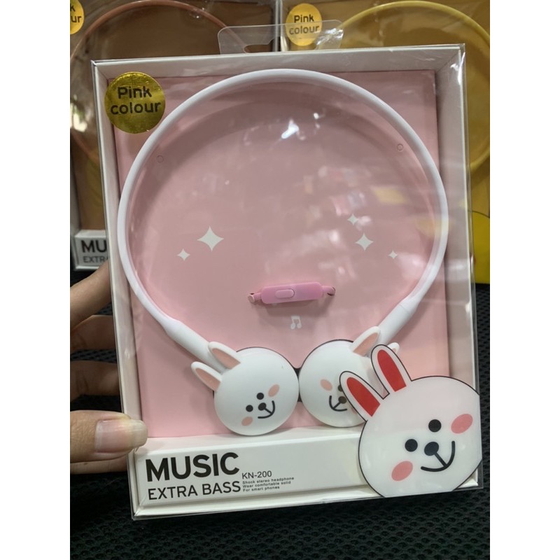 Tai nghe headfone hình thú cute giắt 3.5