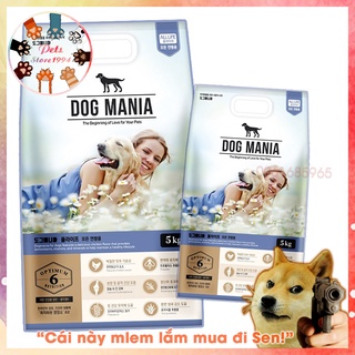 Dog Mania Thức ăn hạt cho chó túi 1KG và 5KG - Dog mania Hàn Quốc thức ăn hạt cao cấp