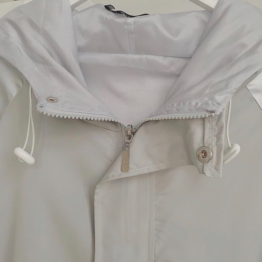 Áo Khoác Dù Nữ Tráng Bạc JEM CLOSET Chất Siêu Nhẹ Unisex Style Cá Tính 1564