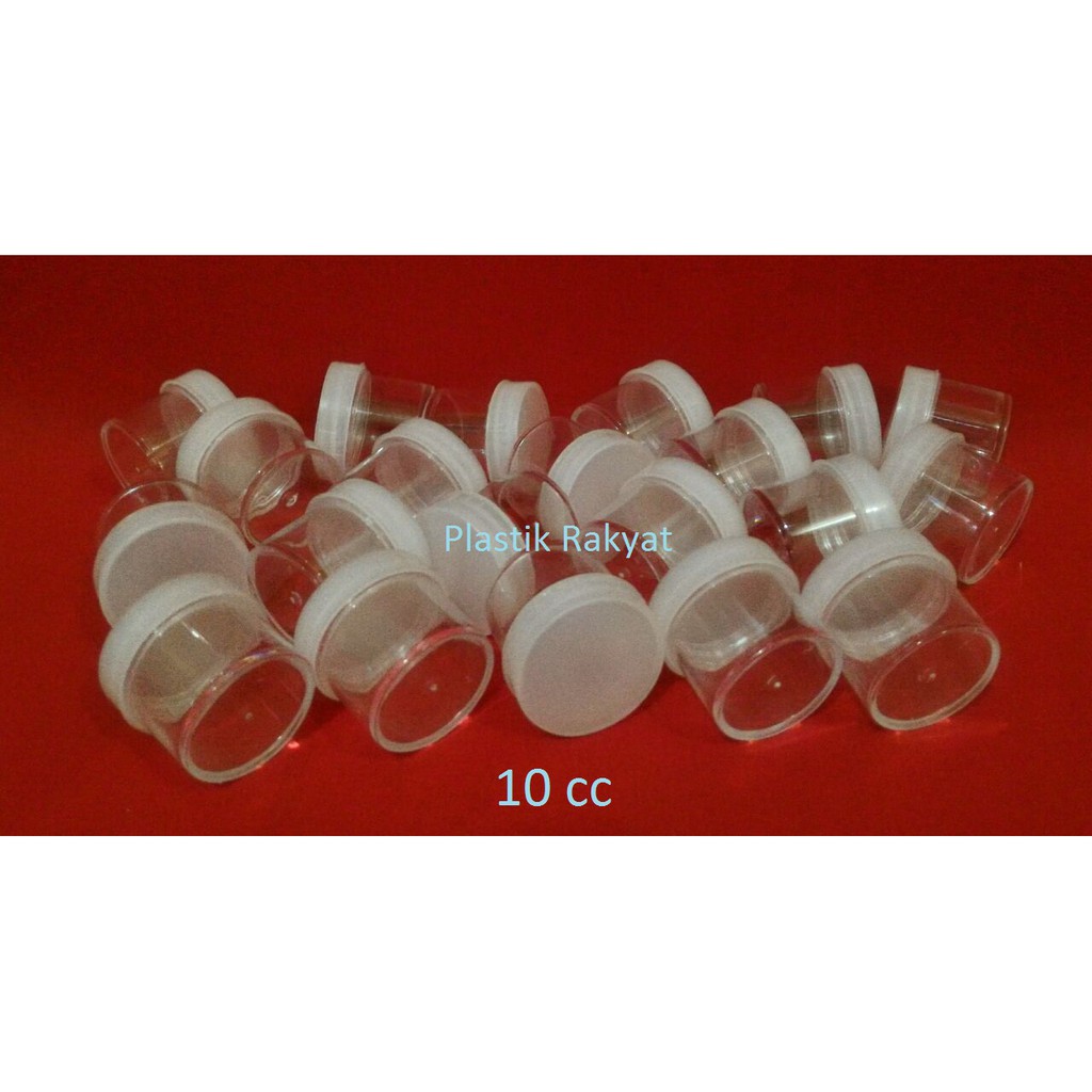 Set 100 Cốc Nhựa 10 Cc / 10 Cc Chuyên Dụng Cho Làm Slime